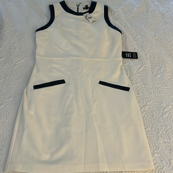 Express black and white Dress - Picture 1 of 3